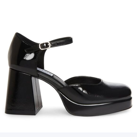 BRAND NEW STEVE MADDEN MIMI BLOCK HEEL WOMEN'S LOAFERS - Picture 14 of 16